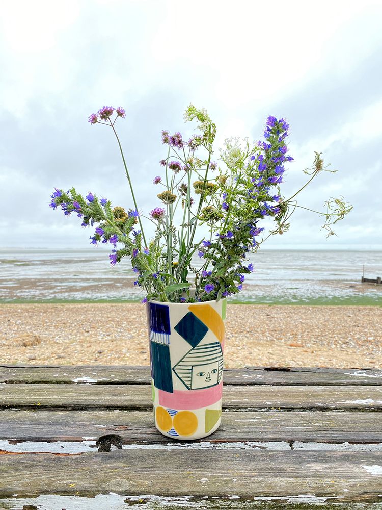 Verres à pied - Kaleido Vase - DONNA WILSON