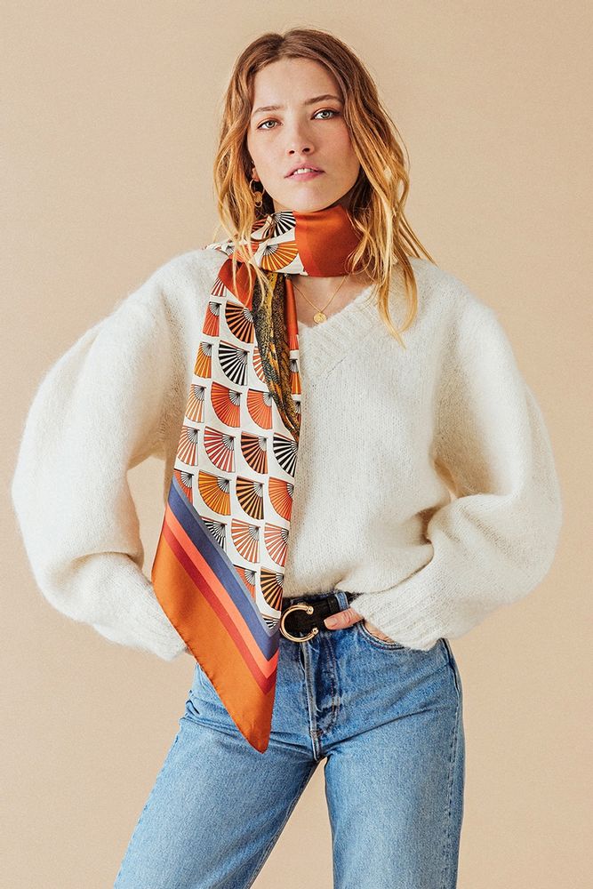 Foulards et écharpes - This is my Owl. - POCHETTE SQUARE