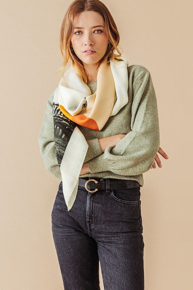 Scarves - French Riviera - POCHETTE SQUARE