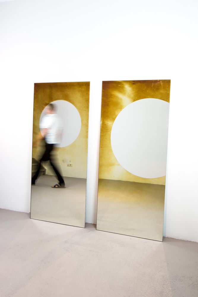 Miroirs - Miroir Eclipse Transience - Centre or Off- center - TRANSNATURAL