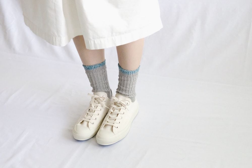 Socks - SILK COTTON SOCKS - NISHIGUCHI KUTSUSHITA
