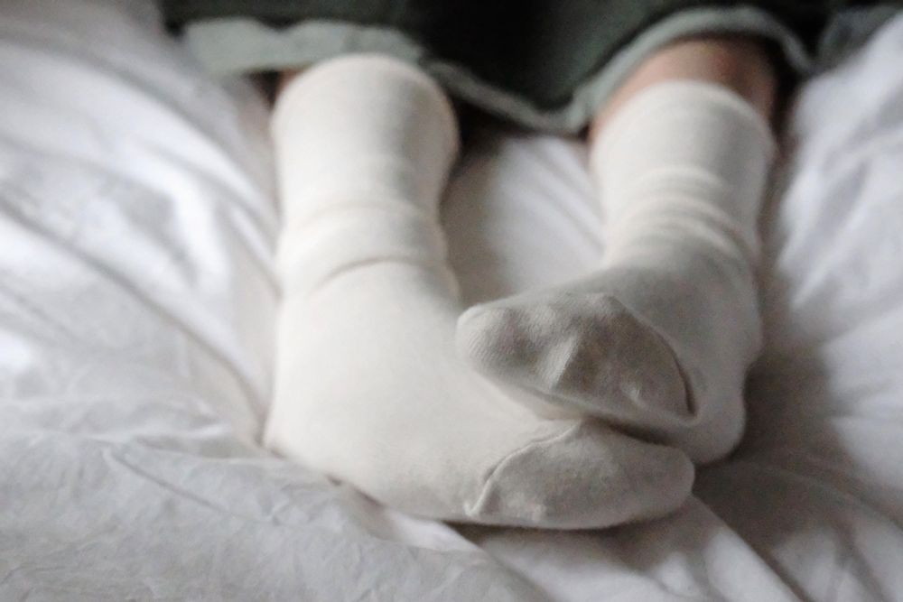 Chaussettes - CASHMERE COTTON SOCKS - NISHIGUCHI KUTSUSHITA