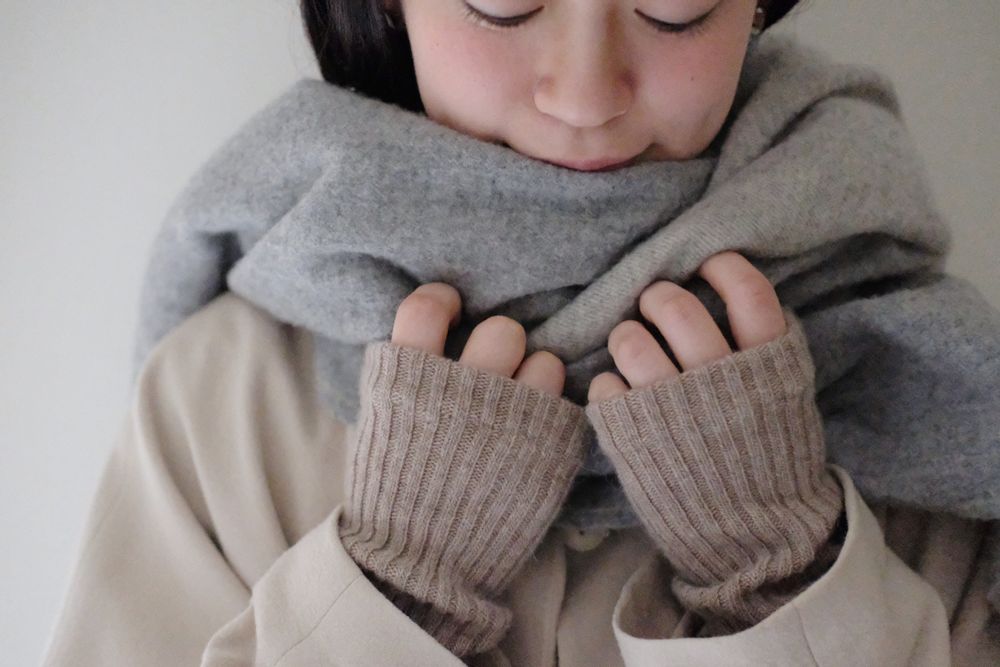 Socks - ALPACA WOOL ARM & LEG WARMERS - NISHIGUCHI KUTSUSHITA