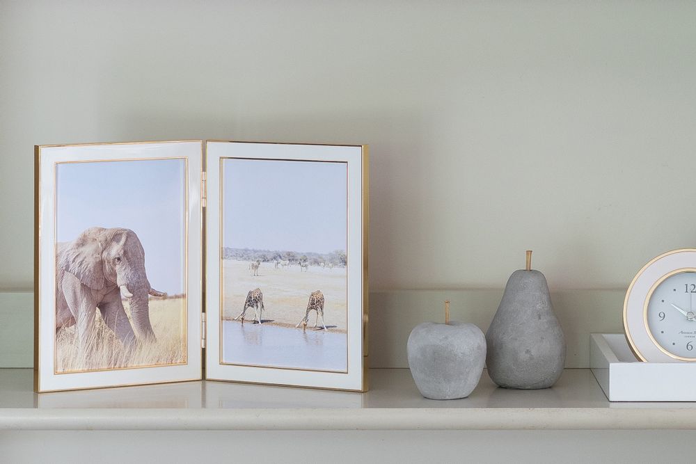Hotel bedrooms - Enamel Photo Frames - ADDISON ROSS
