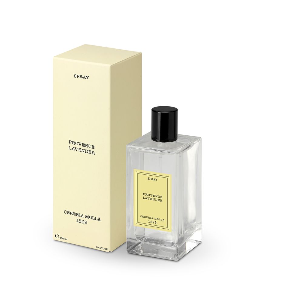 Home fragrances - Premium Spray 100 ml. Provence Lavender - CERERIA MOLLA 1899 CANDLES