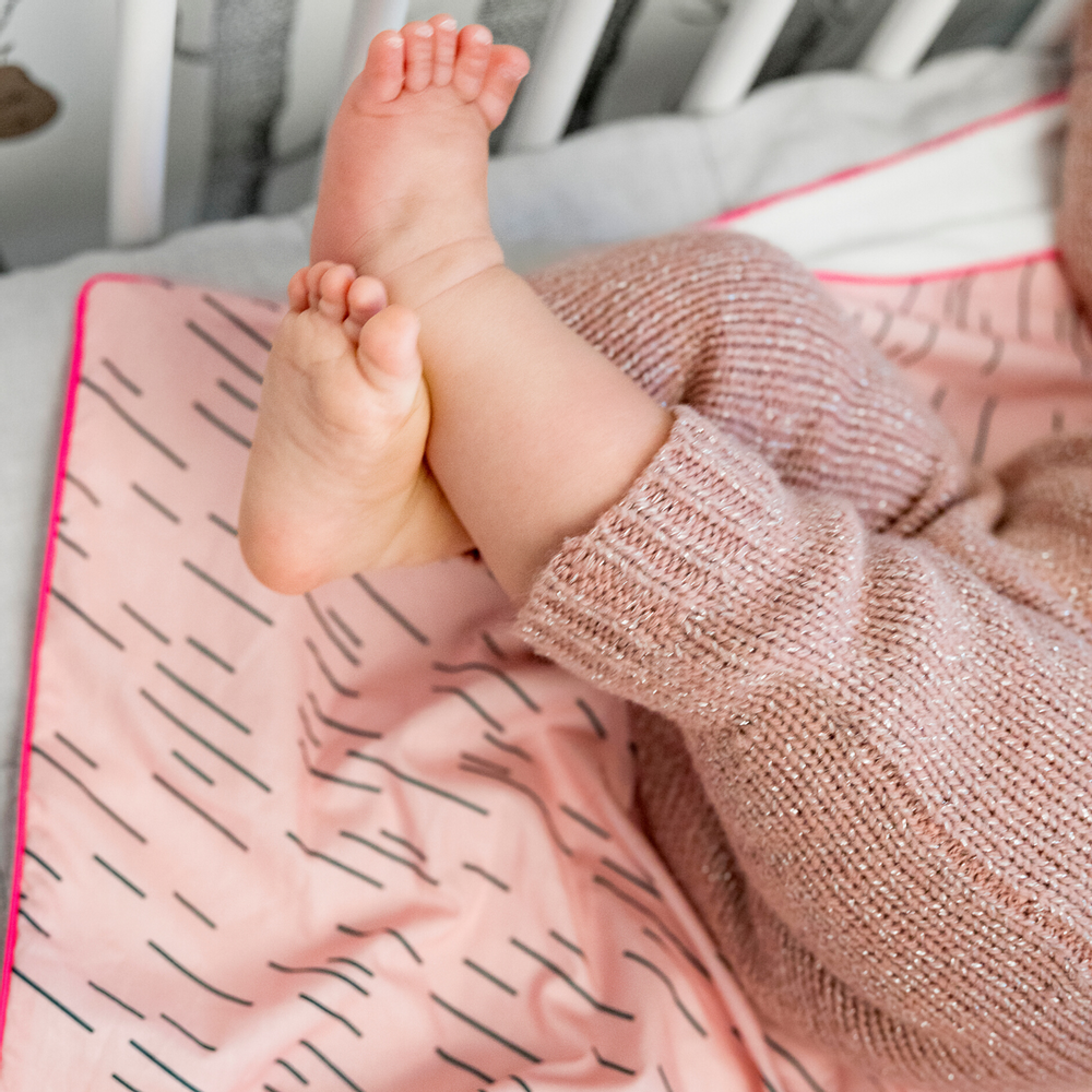 Childcare accessories - ARIANA FLEECE BLANKET - MELLIPOU