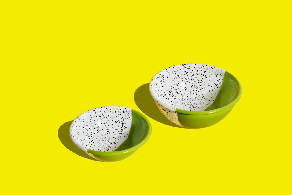 Kitchenettes - Mind-Pop Big + Small Bowls - KAPKA ENAMELWARE