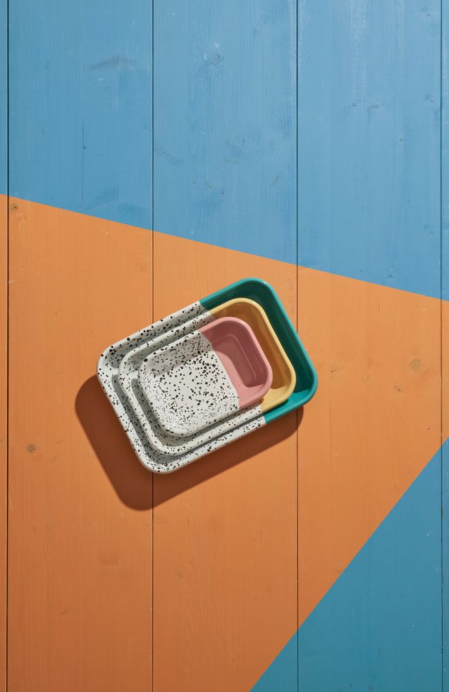 Kitchenettes - Mind-Pop Meze Plates - KAPKA ENAMELWARE