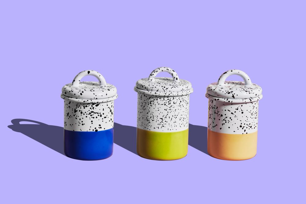Mini-cuisines - Bocaux Mind-Pop - KAPKA ENAMELWARE