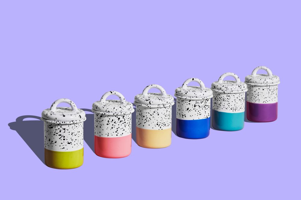 Mini-cuisines - Bocaux Mind-Pop - KAPKA ENAMELWARE
