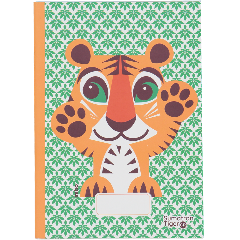 Loisirs créatifs pour enfant - Carnet A5 Papier recyclé 48 pages Savane - COQ EN PATE