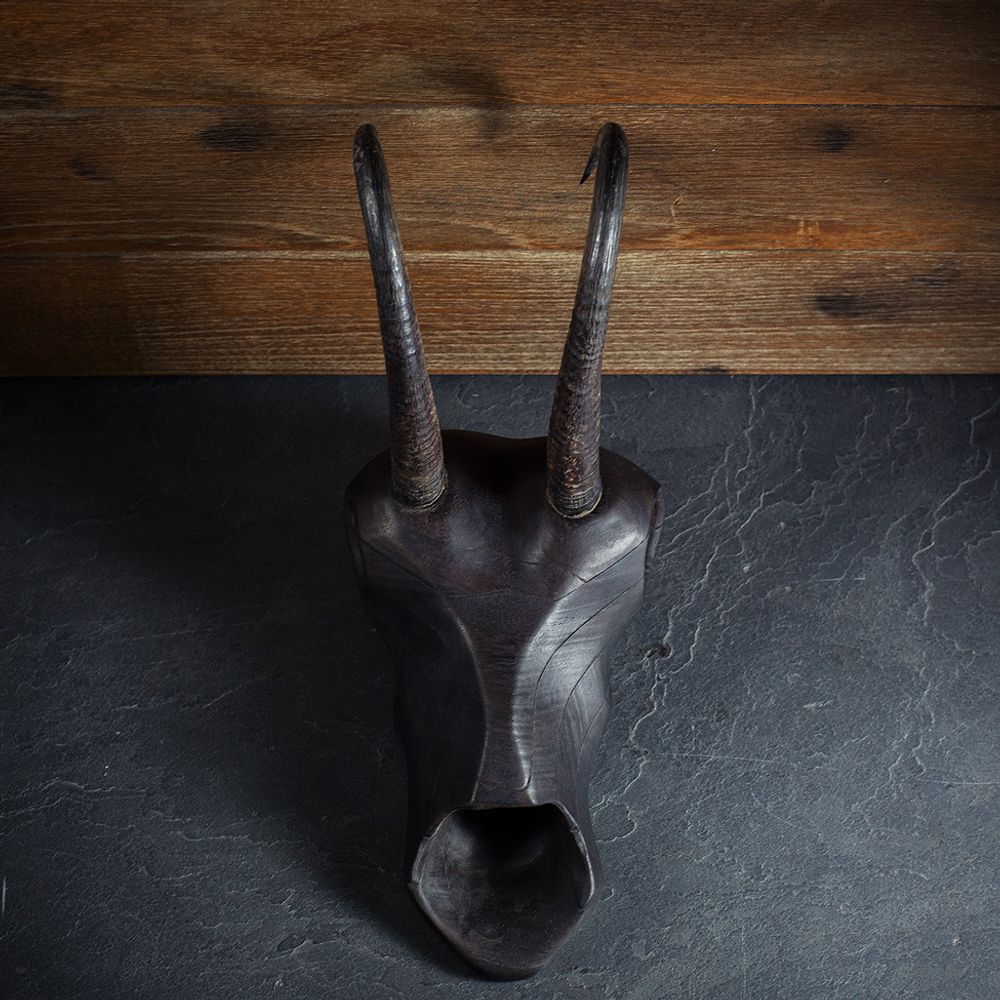 Pièces uniques - Sculptures de crâne d'animaux en bois. - ATELIER PEV / PATRICK EVESQUE