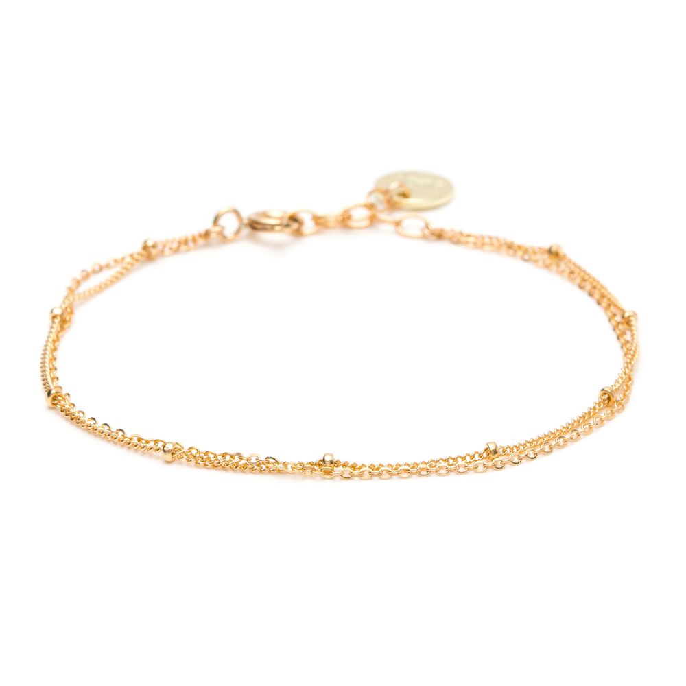 Bijoux - Bracelet Satellite double - YAY PARIS