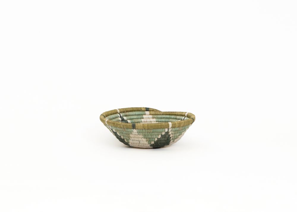 Autres décorations murales - Petit panier rond Bayou Hope 15,2 cm - ALL ACROSS AFRICA + KAZI
