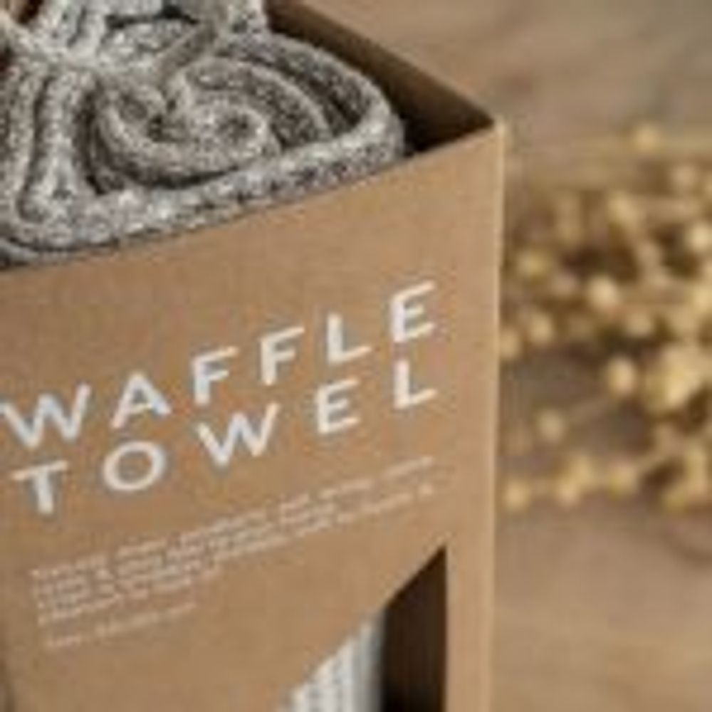 Bath towels - LINEN WAFFLE TOWELS - RIO LINDO GIFTS