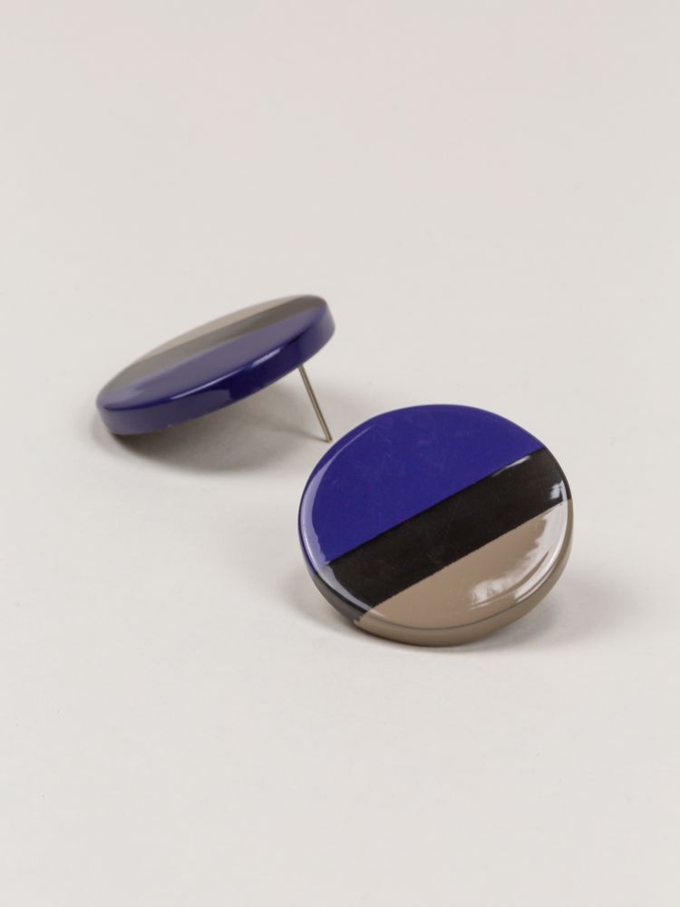 Bijoux - Two-tone lacquered earrings - L INDOCHINEUR X RIVÊT