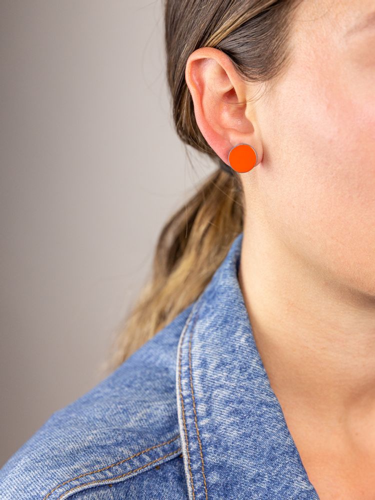 Bijoux - Two-tone lacquered earrings - L INDOCHINEUR X RIVÊT