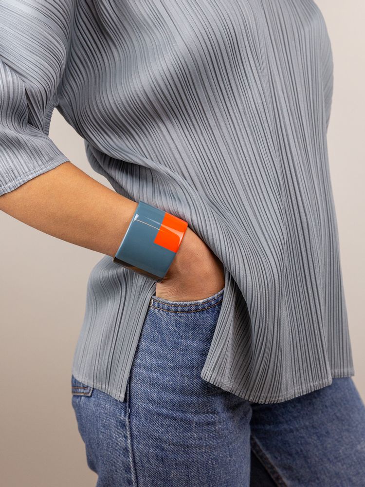 Bijoux - Two-tone lacquered bracelets - L INDOCHINEUR X RIVÊT