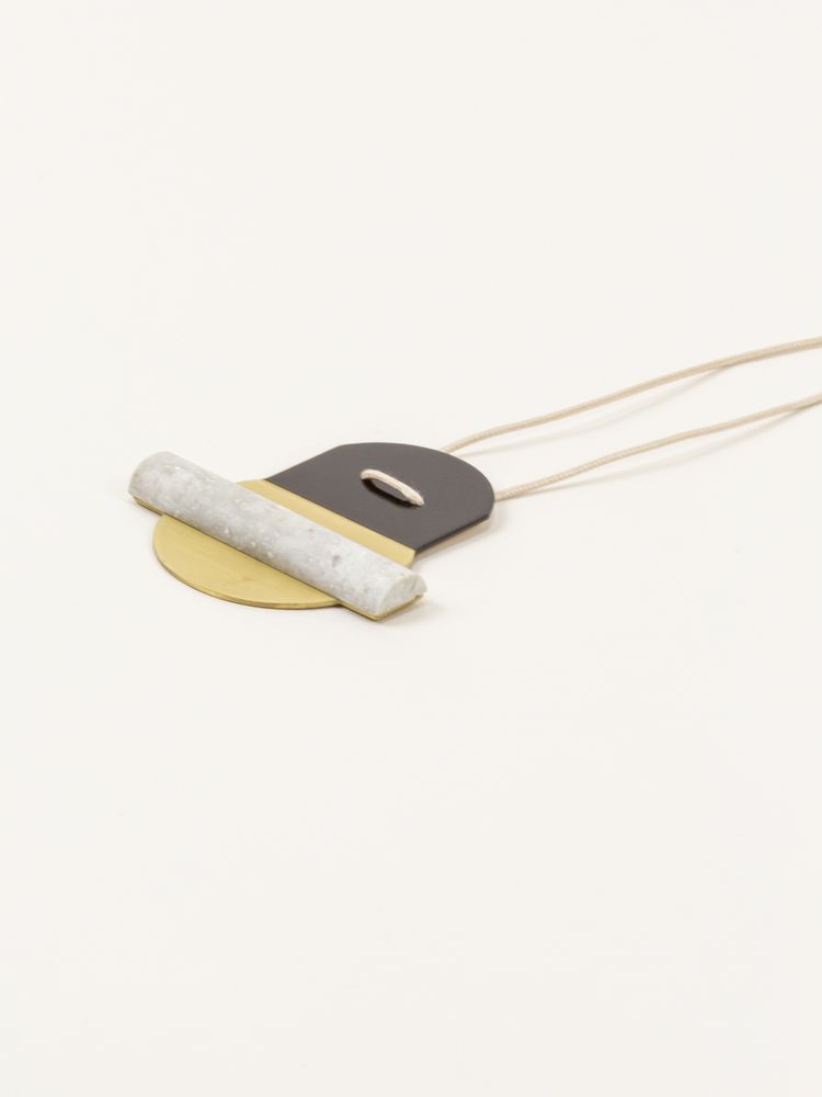 Bijoux - Brass and stone pendants - L INDOCHINEUR X RIVÊT