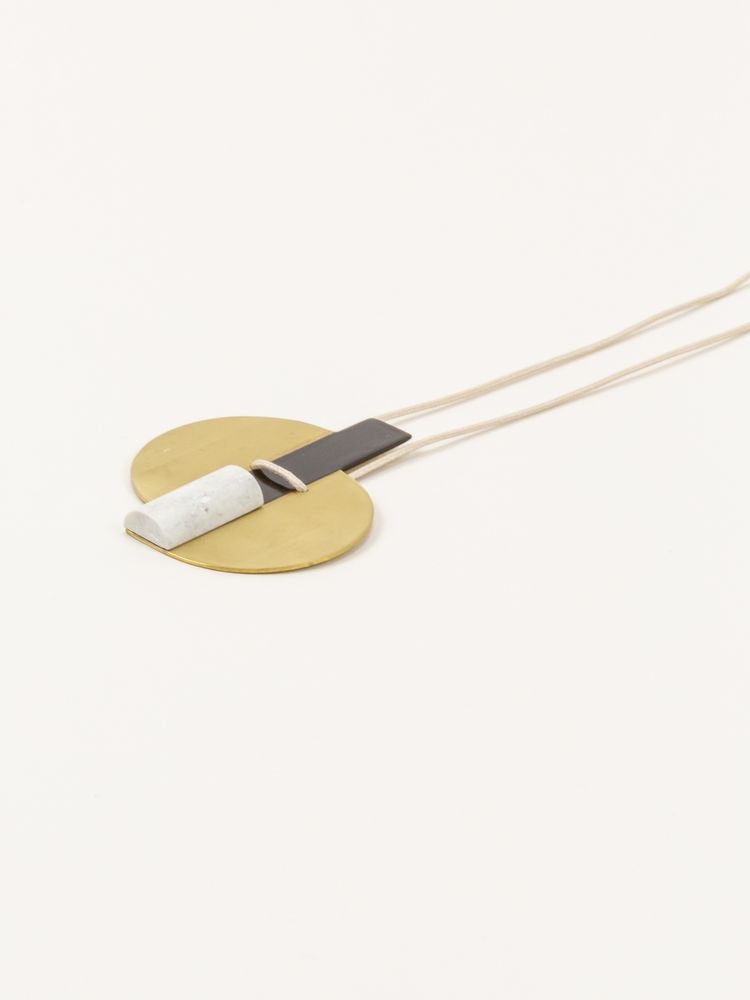 Bijoux - Brass and stone pendants - L INDOCHINEUR X RIVÊT