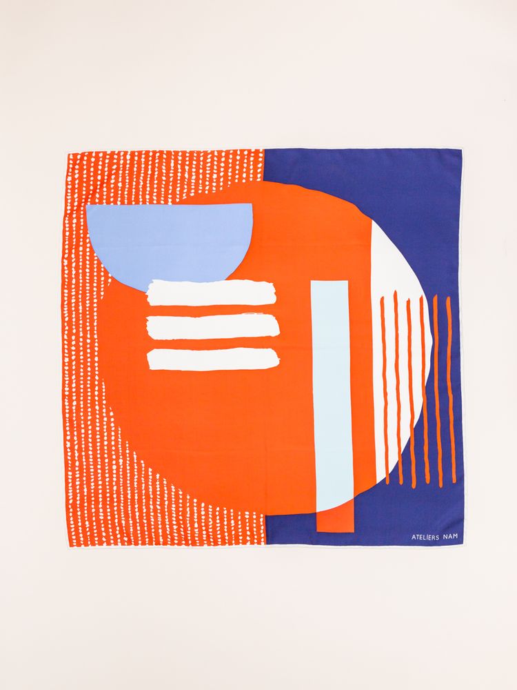 Scarves - Silk Scarves - L INDOCHINEUR X RIVÊT