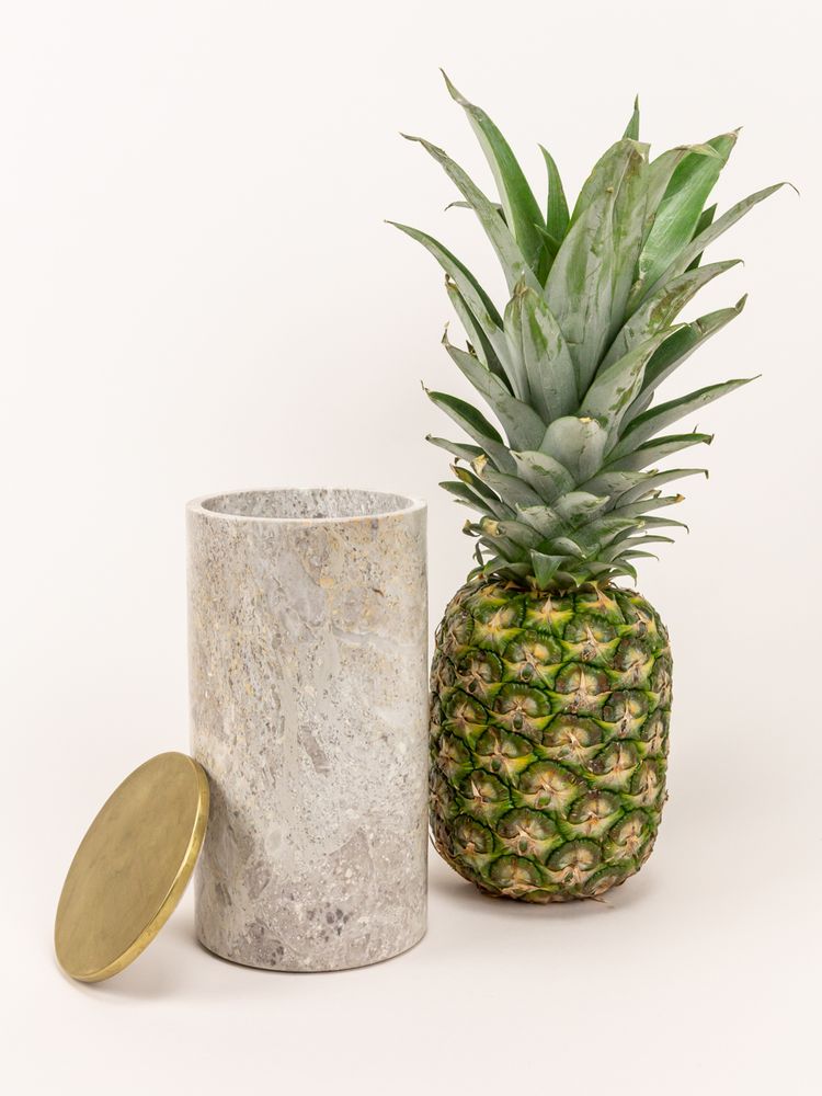 Boîtes de conservation - Round natural stone boxes - L INDOCHINEUR X RIVÊT