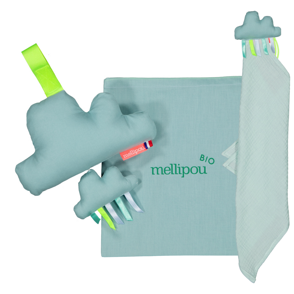 Accessoires pour puériculture - KIDSET NUAGE ET DOUDOU OTIS - Amelie Poulain - MELLIPOU