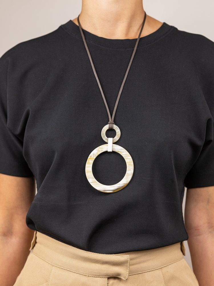 Bijoux - Natural Horn Pendants - L INDOCHINEUR X RIVÊT