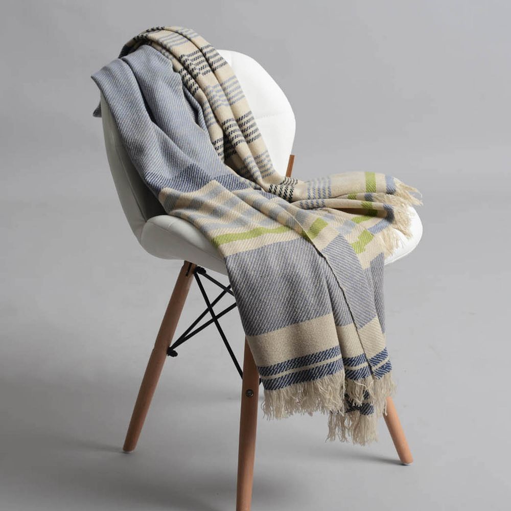 Throw blankets - Moore cashmere throw - SADHU HANDMADE NATURALS
