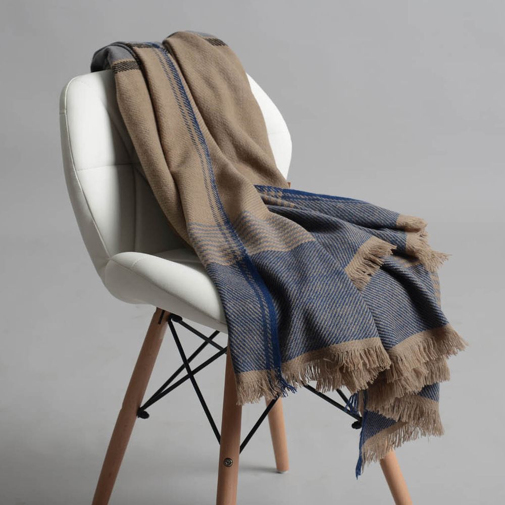 Throw blankets - Moore cashmere throw - SADHU HANDMADE NATURALS