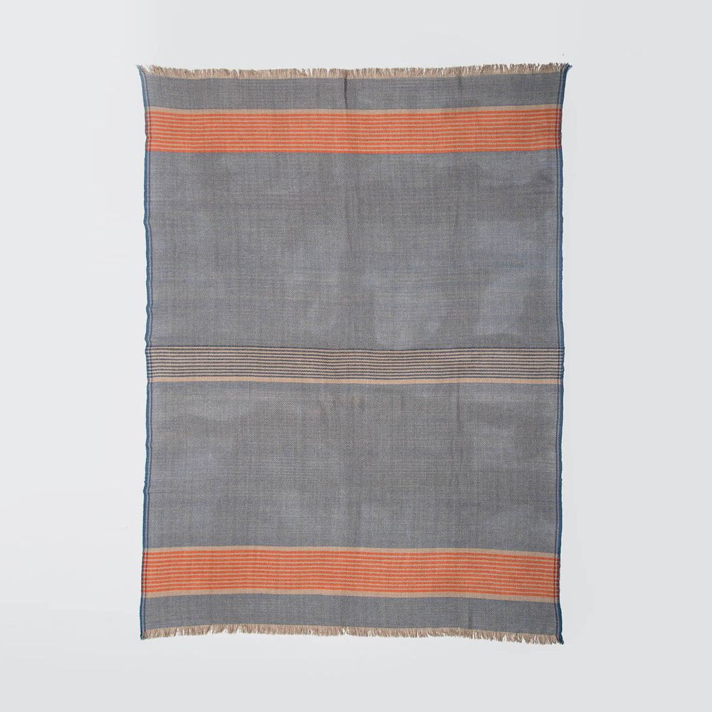 Throw blankets - Moore cashmere throw - SADHU HANDMADE NATURALS