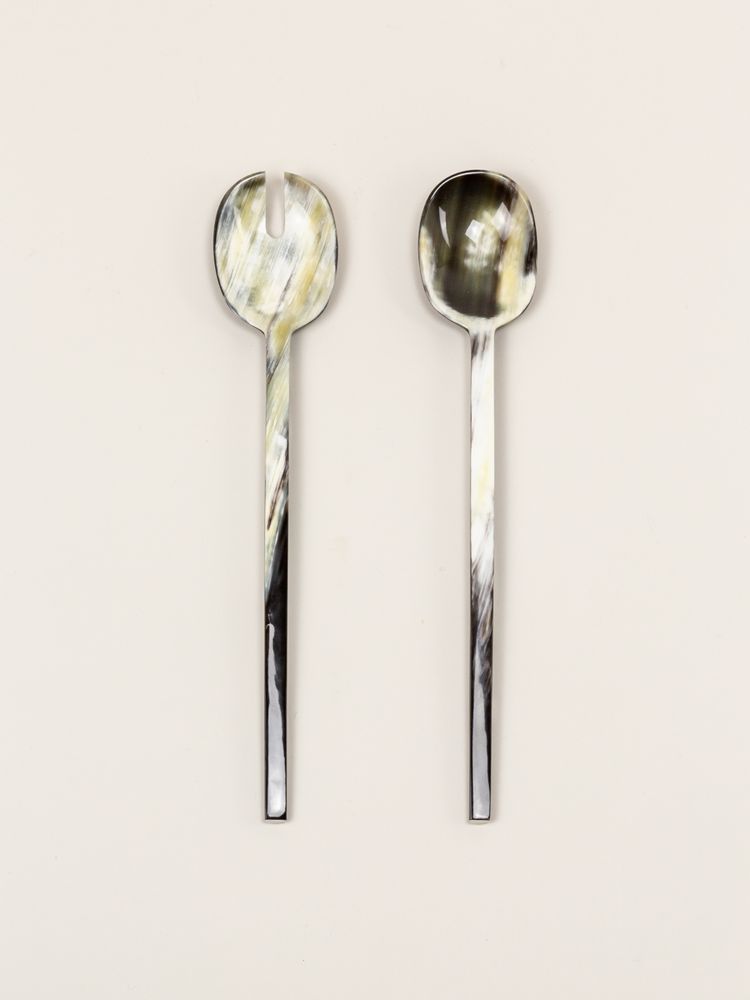 Kitchen utensils - Natural Horn Serving Cutlery - L INDOCHINEUR X RIVÊT