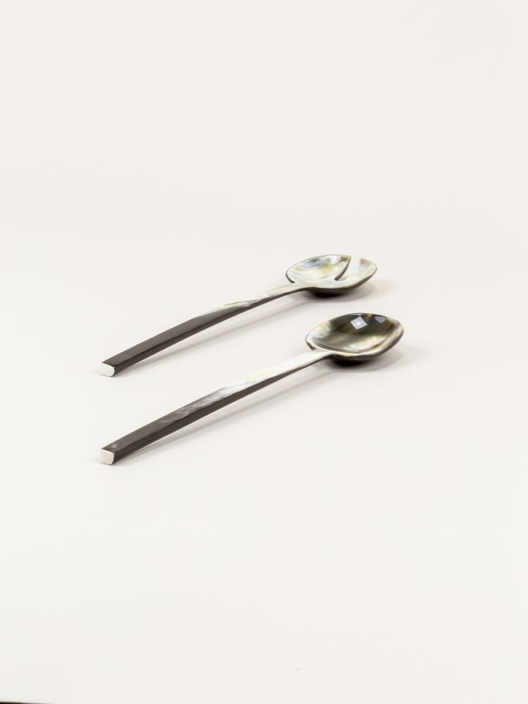 Kitchen utensils - Natural Horn Serving Cutlery - L INDOCHINEUR X RIVÊT