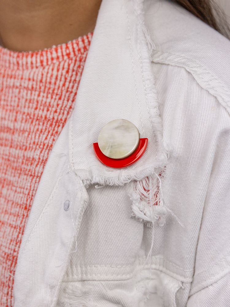 Jewelry - Lacquered pins - L INDOCHINEUR X RIVÊT