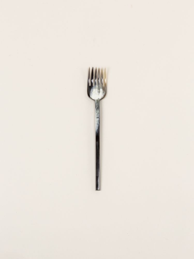 Flatware - Set of 3 small cutlery in natural horn - L INDOCHINEUR X RIVÊT