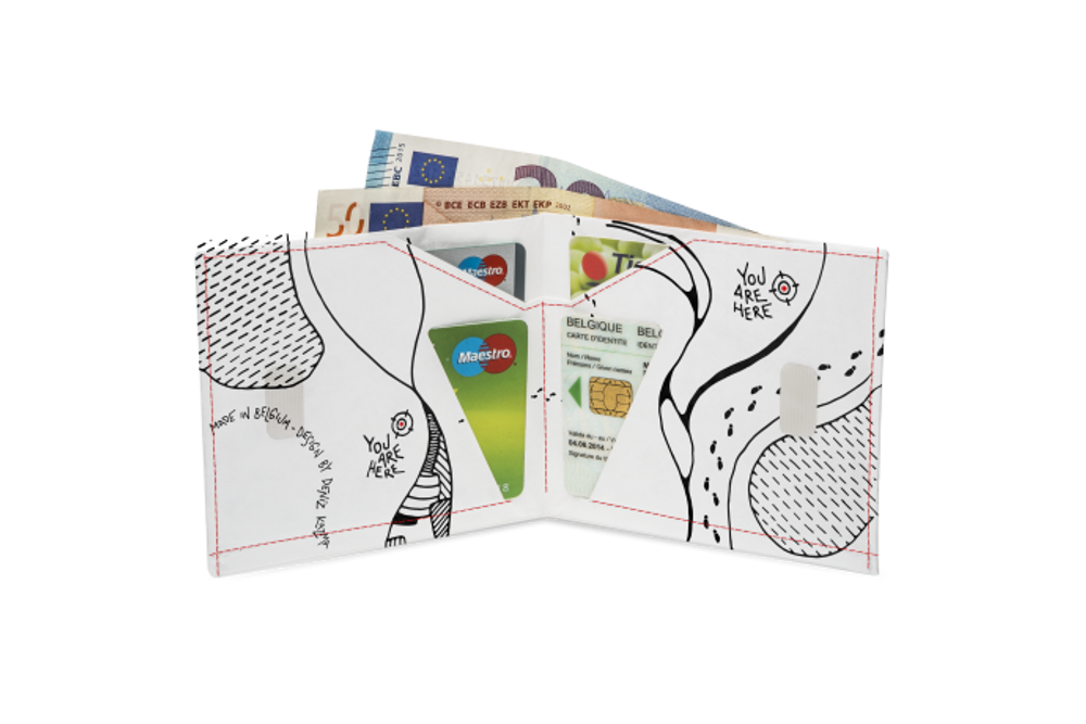 Leather goods - Refugees Welcome Wallet - NOWA