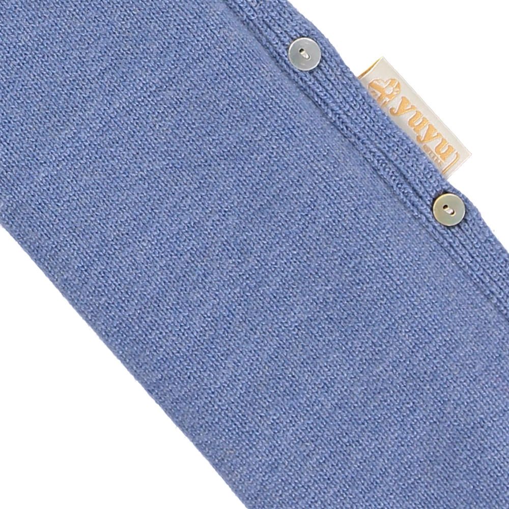 Cadeaux - YuYu Bottle - 10% Cachemire, Merino Wool cover- Bleu. - YUYU BOTTLE