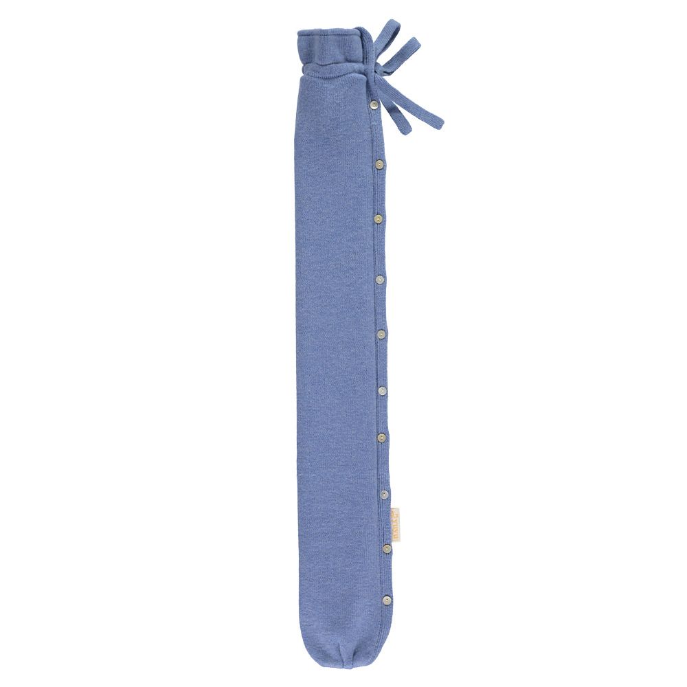 Cadeaux - YuYu Bottle - 10% Cachemire, Merino Wool cover- Bleu. - YUYU BOTTLE