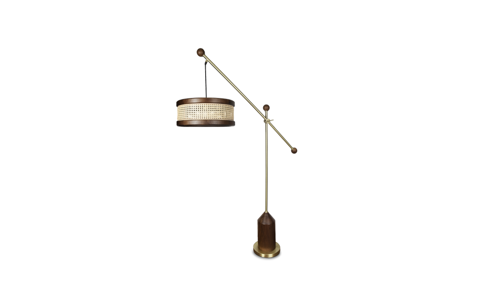 Floor lamps - Hamilton Floor Lamp - WOOD TAILORS CLUB