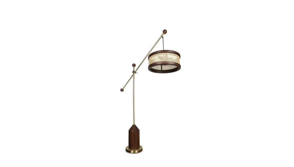 Floor lamps - Hamilton Floor Lamp - WOOD TAILORS CLUB
