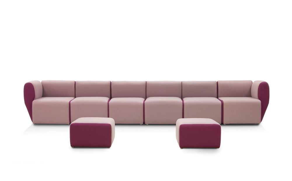 Sofas for hospitalities & contracts - Tulipa Contemporain | Sofa and Armchair. Modular. - CREARTE COLLECTIONS