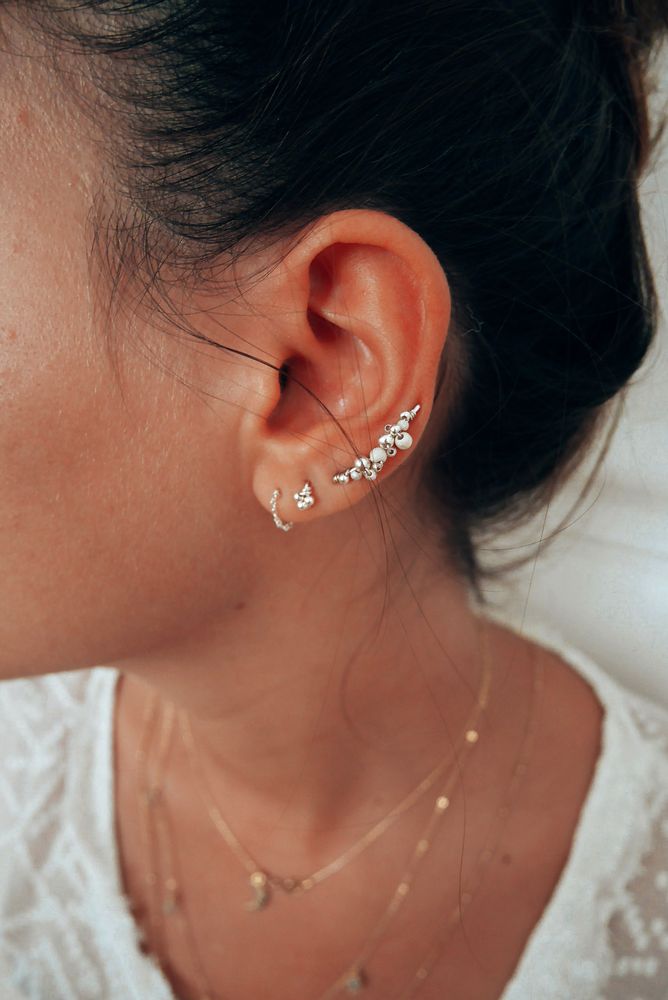 Bijoux - Boucles d'oreilles chainette - YAY PARIS