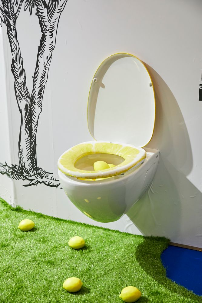 Toilets - Lemon toilet cover - TAIKOU JUKEN