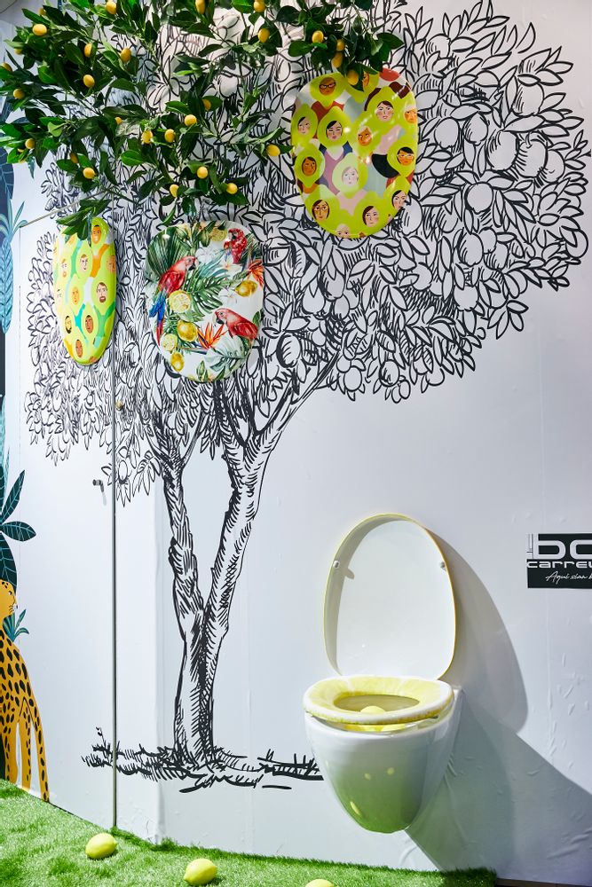 Toilets - Lemon toilet cover - TAIKOU JUKEN