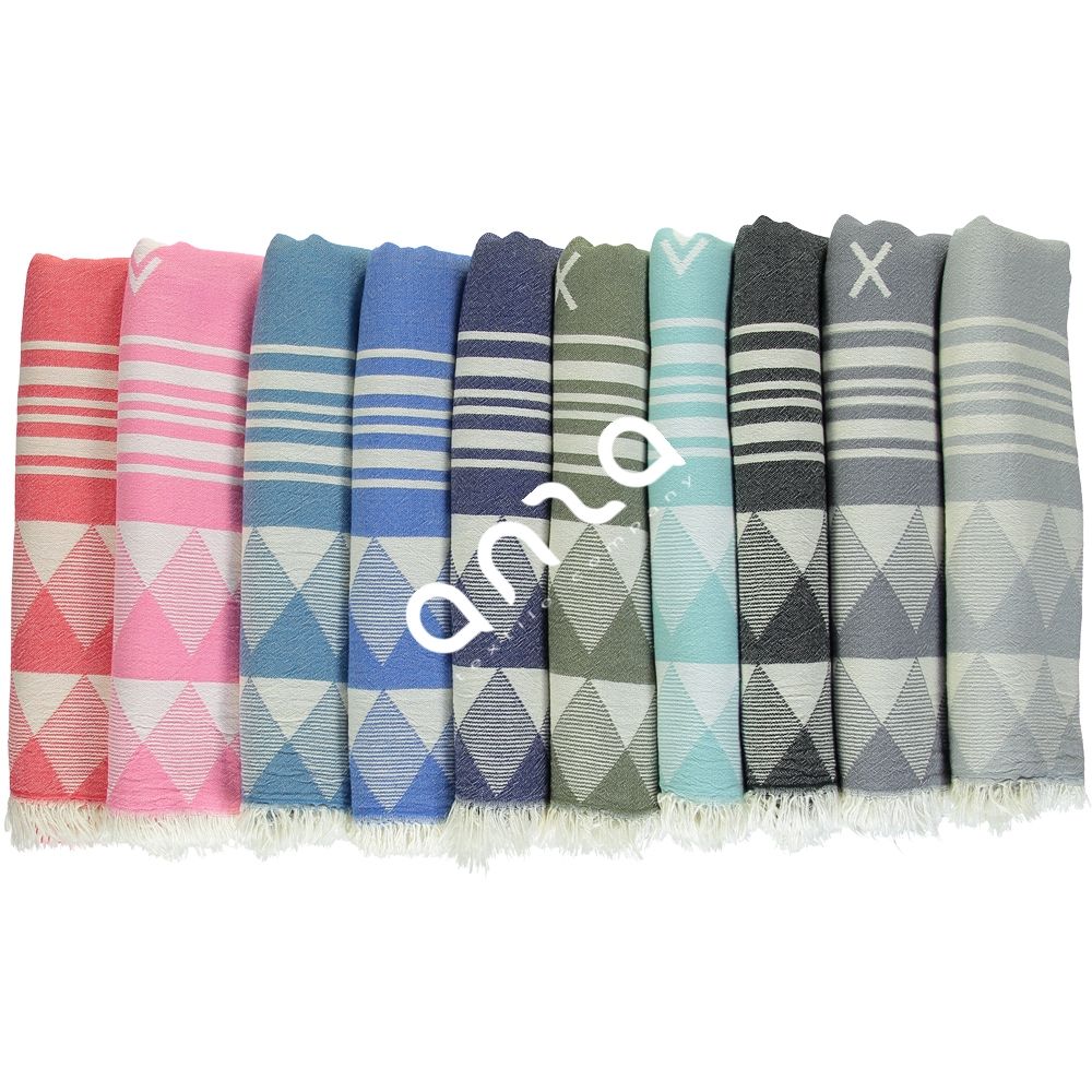 Serviettes de bain - Fouta Turc - ANZA TEXTILE COMPANY