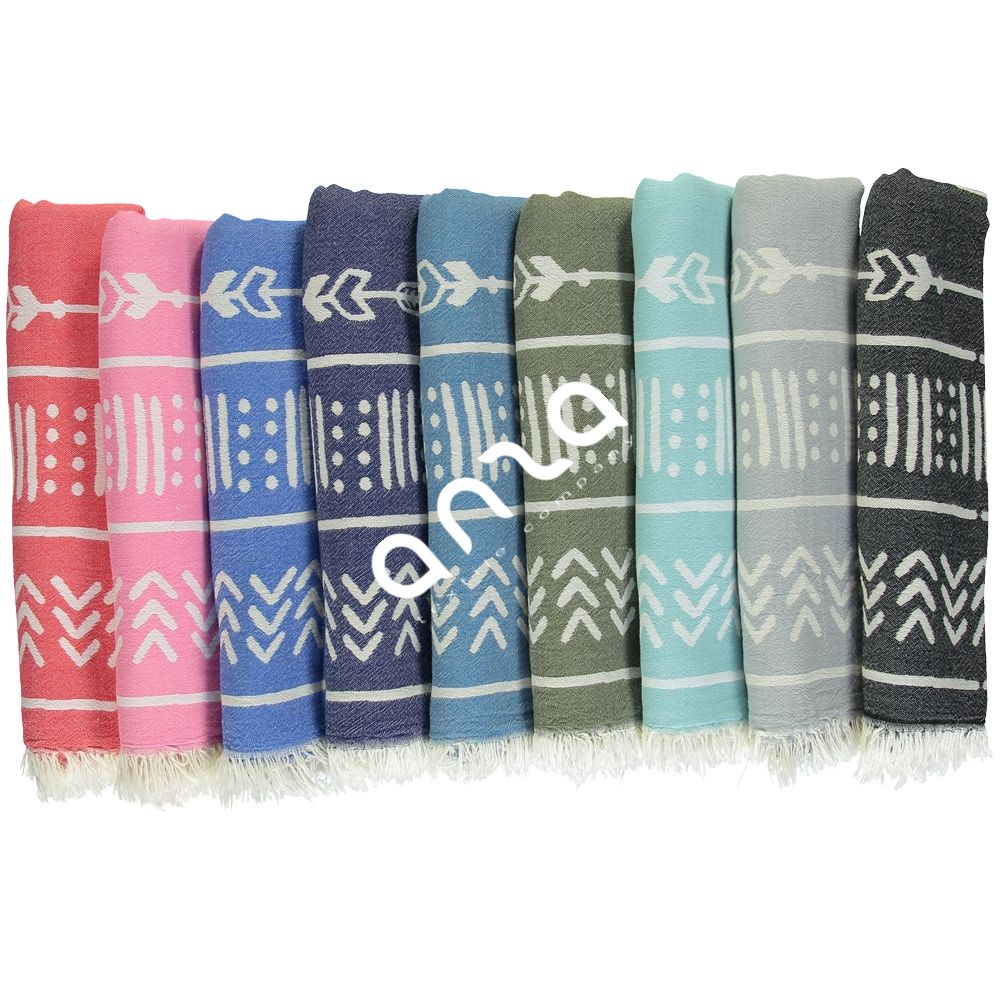 Serviettes de bain - Fouta Turc - ANZA TEXTILE COMPANY