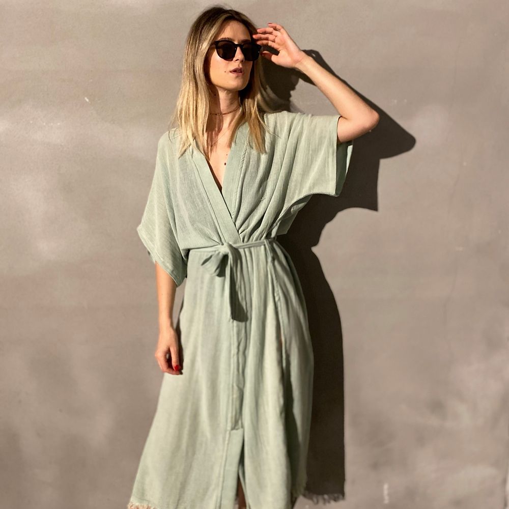 Homewear bien-être - Kimonos, Kaftans, Tunics - ANZA TEXTILE COMPANY