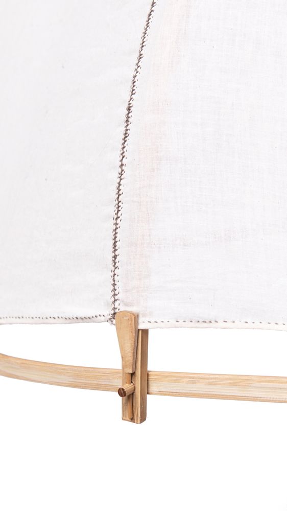 Design objects - Half balloon bamboo hanging light - TRACES OF ME