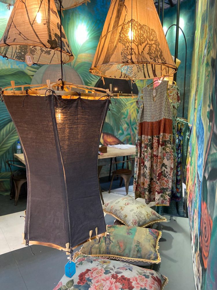 Design objects - Skardu Big bamboo hanging light - TRACES OF ME