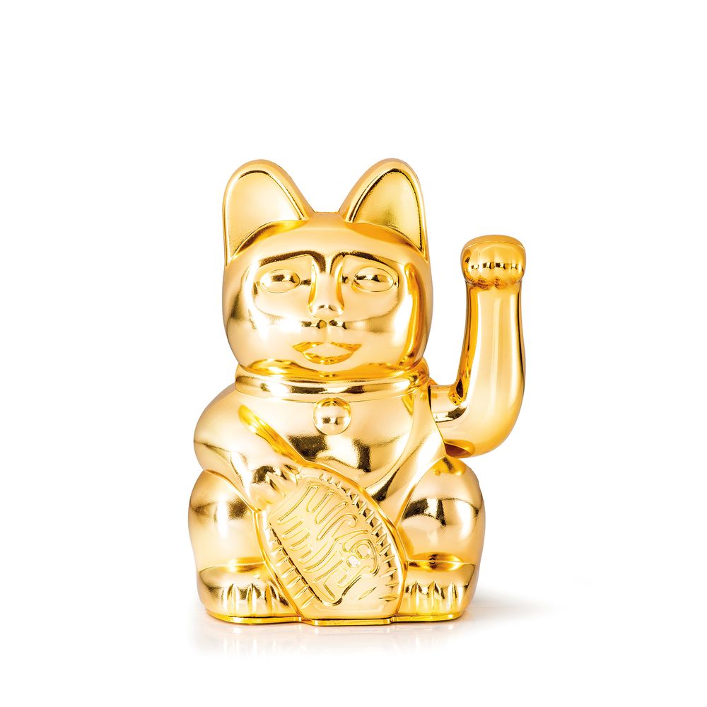 Decorative objects - Maneki Neko / Lucky Cat / Glossy Gold  - DONKEY PRODUCTS